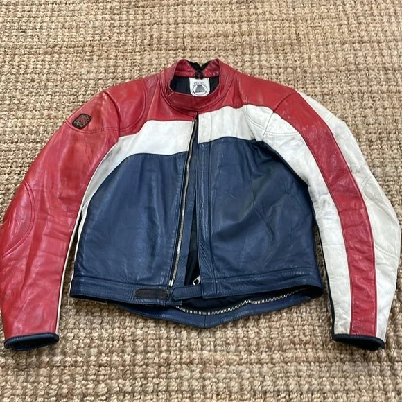 Vintage Leather Motorcycle Jacket - Picture 4 of 12